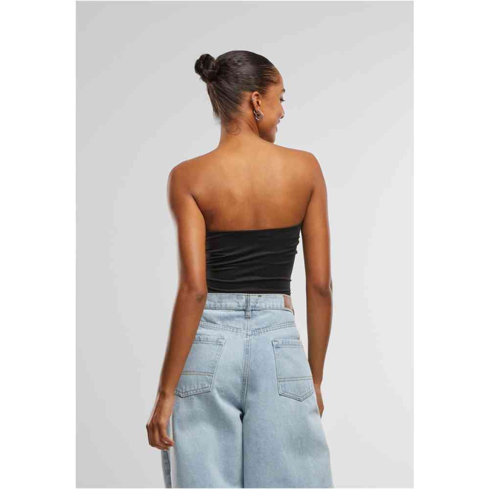 Urban Classics - Bandeau Crop top - Noir